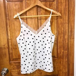 Polka Dot Cami (size S)